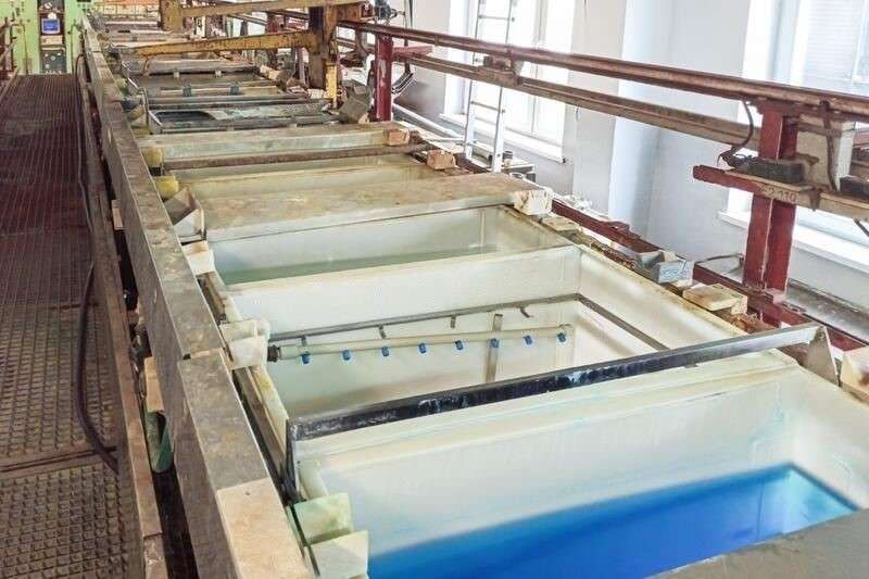 Electroplating-setup