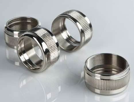 Steel parts after electroless-nickel plating