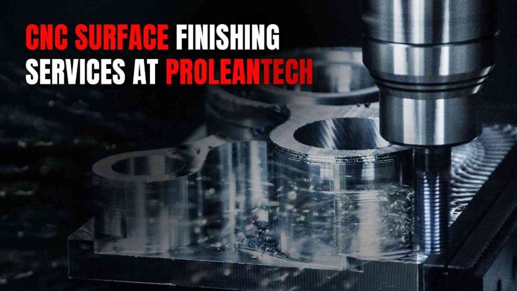 CNC machine finishing metal parts.