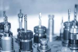 Wear on the drill bit.