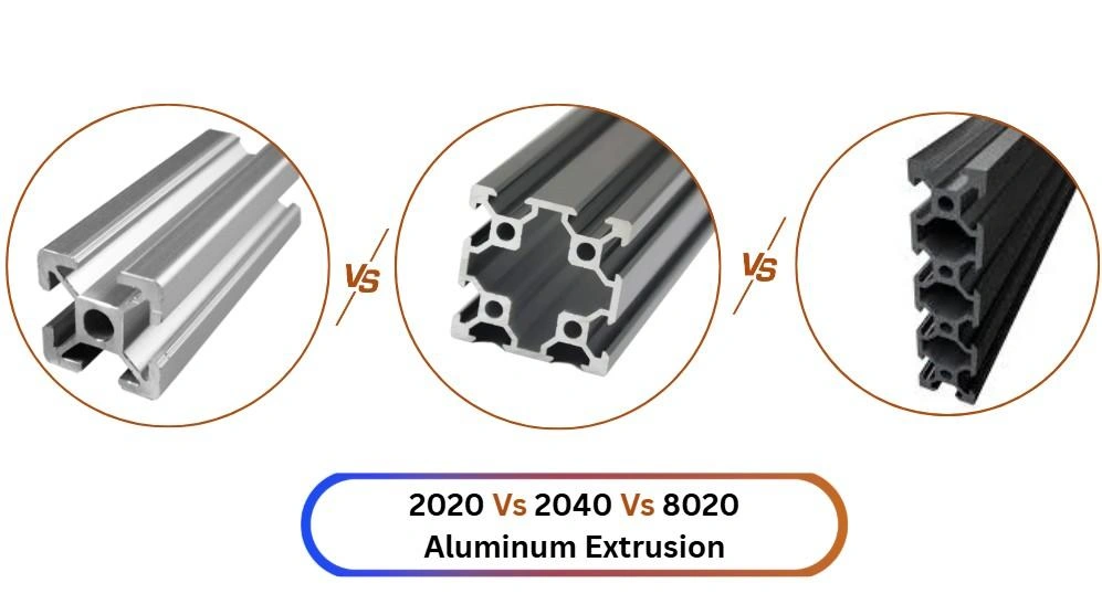2020 Vs 2040 Vs 8020 Aluminum Extrusion: Differences Explained