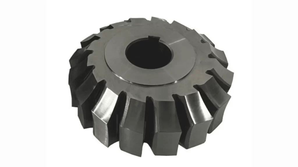 Clear Overview of a Form Milling Cutter.